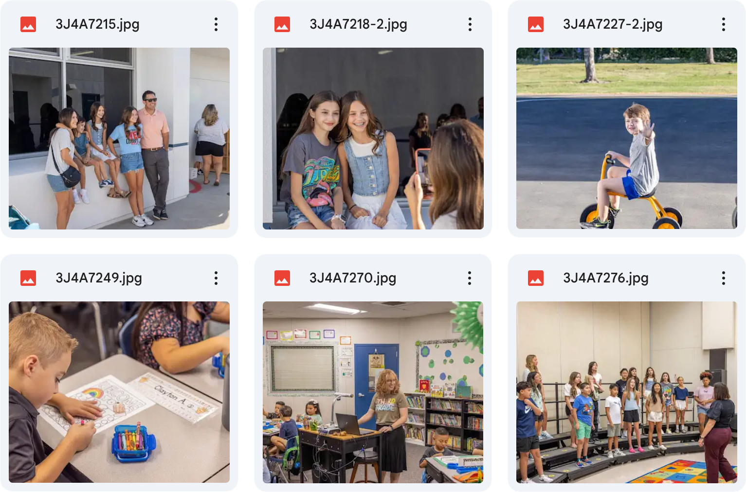 Image Gallery Thumbnails